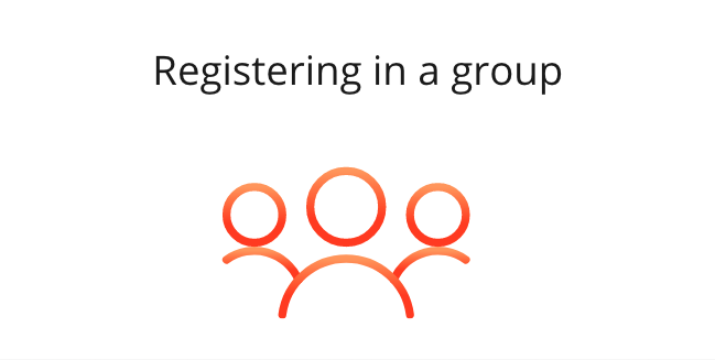 Register in a Group